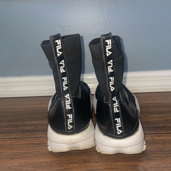 Rare fila slip on sneakers chunky sneakers ankle sock sneakers - Picture 6 of 10